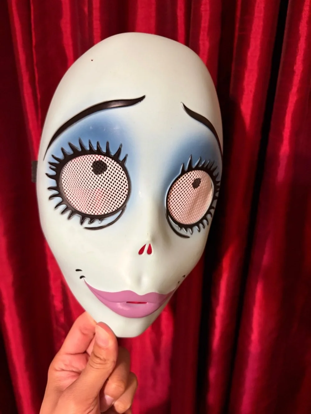 Corpse Bride Emily Mask - Picture 3 of 4